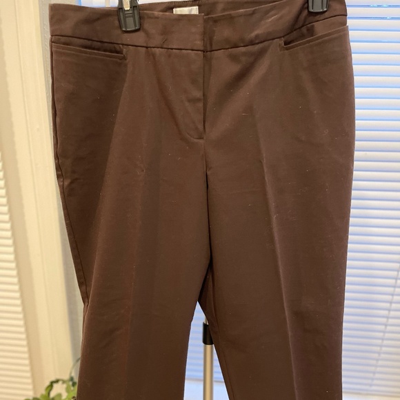 Chico's Brown Capri Pants - Picture 1 of 6